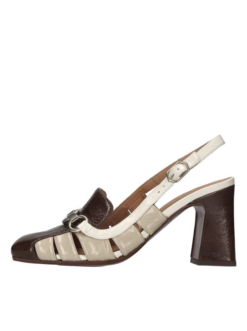 Décolleté slingback in pelle CHIE MIHARA | OKANA SAABT.MORO-LECHE-BEIGE
